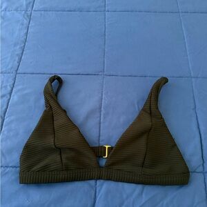 L*Space Black Bikini Top